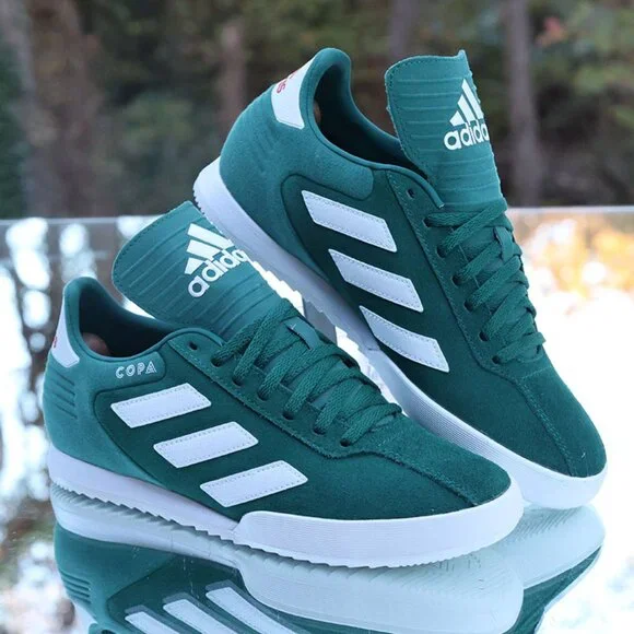 adidas gazelle silver green womens ADIDAS COPA NATIONALE BOLD GOLD / CLOUD WHITE / BLUE RUSH Bluetile  Skateboards